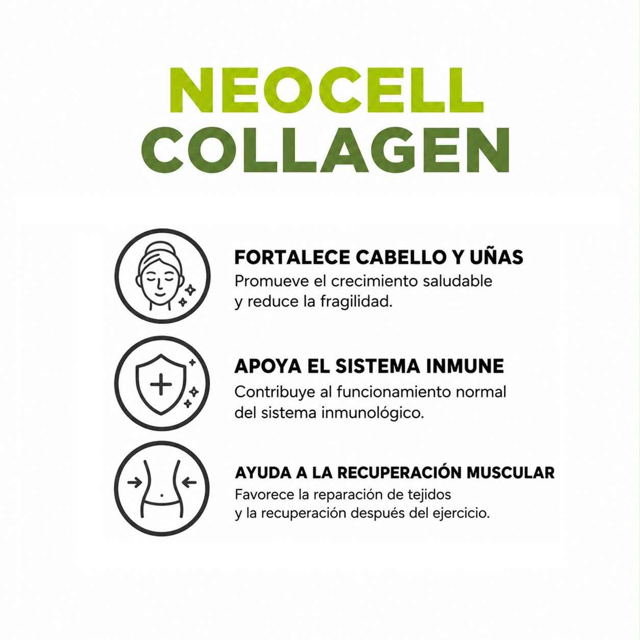 NEOCELL COLAGENO 20G + Magnesium Complex 90 caps.